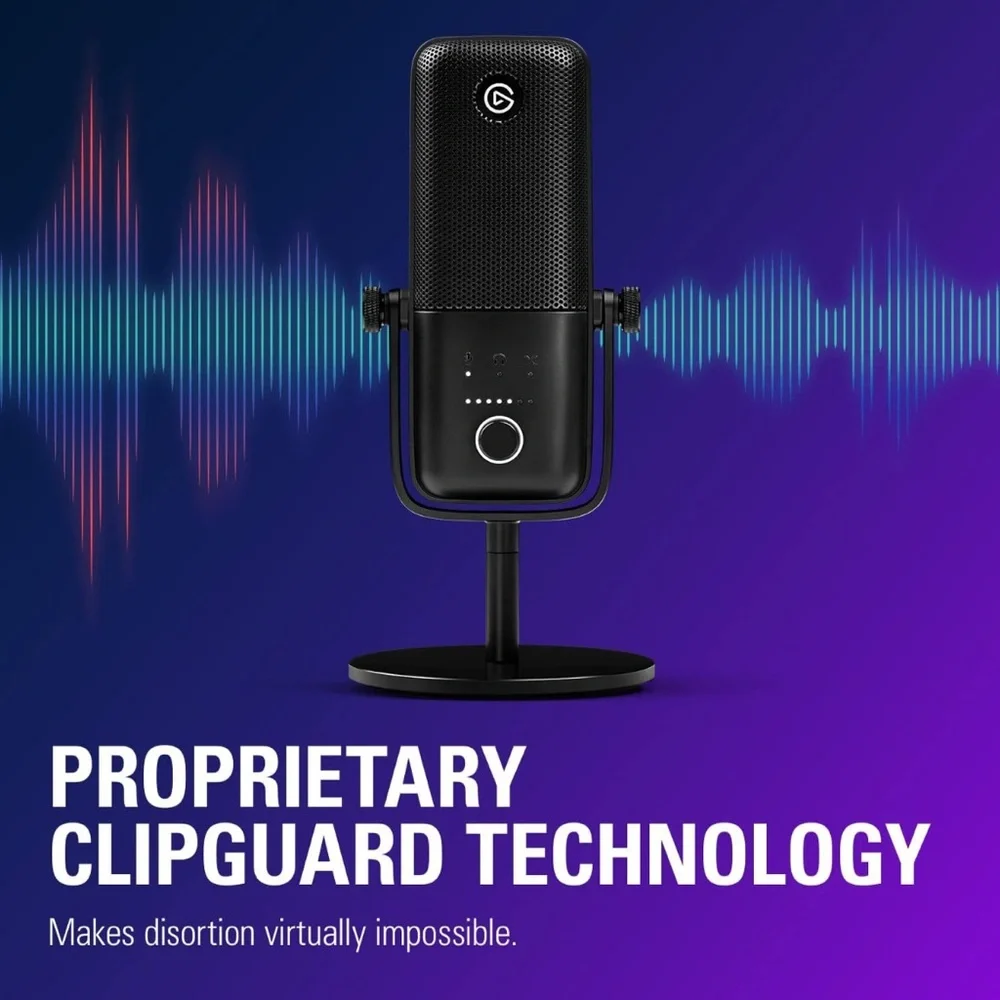 Black USB Microphone